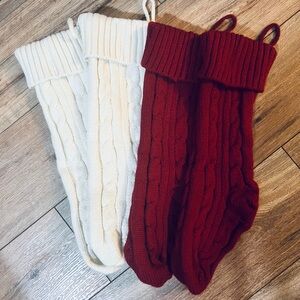 Bundle of knit stockings
